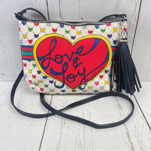 Brighton Joy & Love Crossbody Pouch - Picture 1 of 15